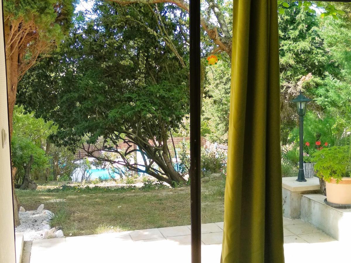 Chambre Independante Piscine, Parc, Cuisine... Brézilhac Extérieur photo